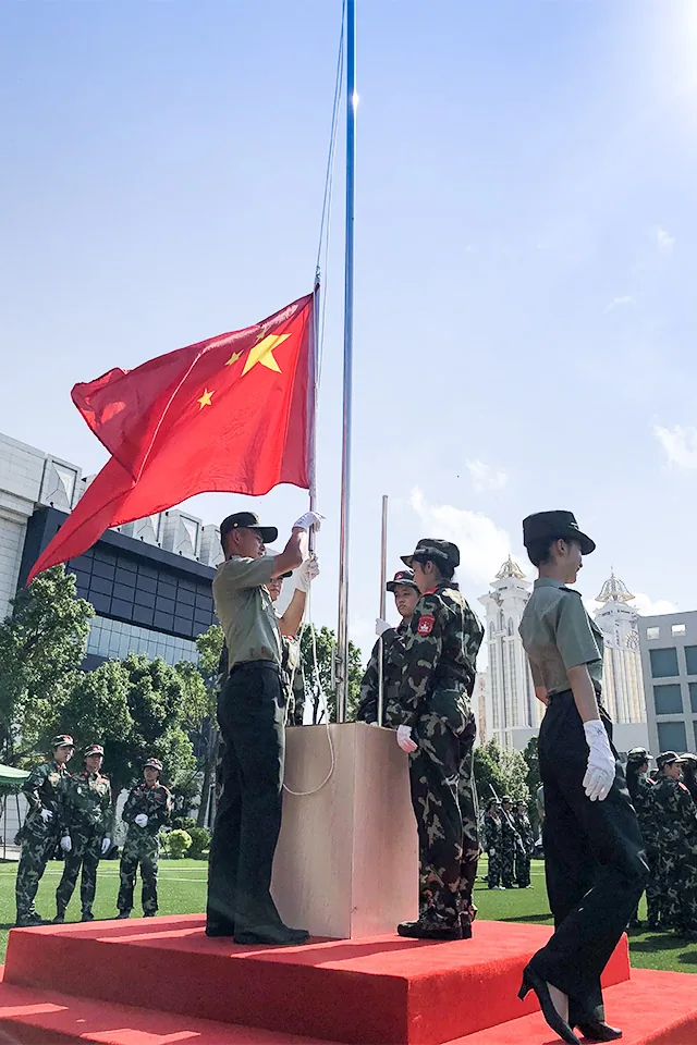 國旗下的說話--國旗手訓練營