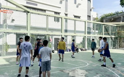 少年組和青年組禁毒籃球3V3 比賽