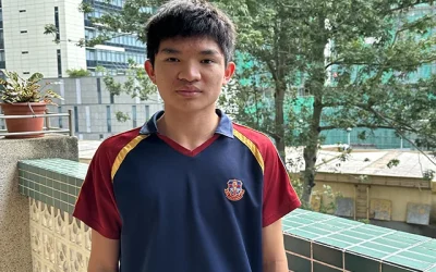 賀向榮同學參與亞運