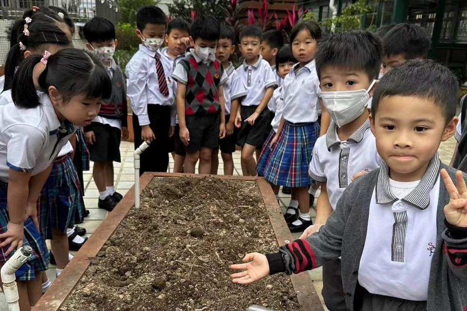 K3天台花園種植活動