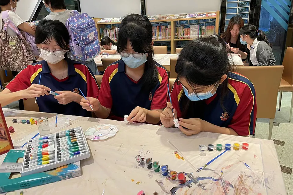 《我是主的羊》塗色工作坊