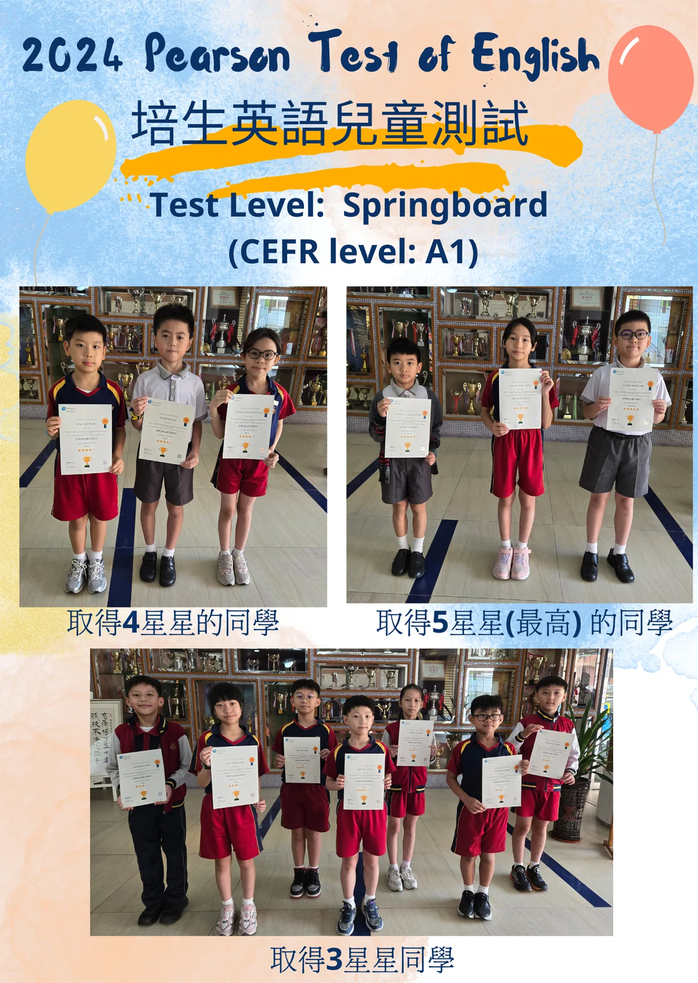 2024 Pearson Test of English 培生英語兒童測試