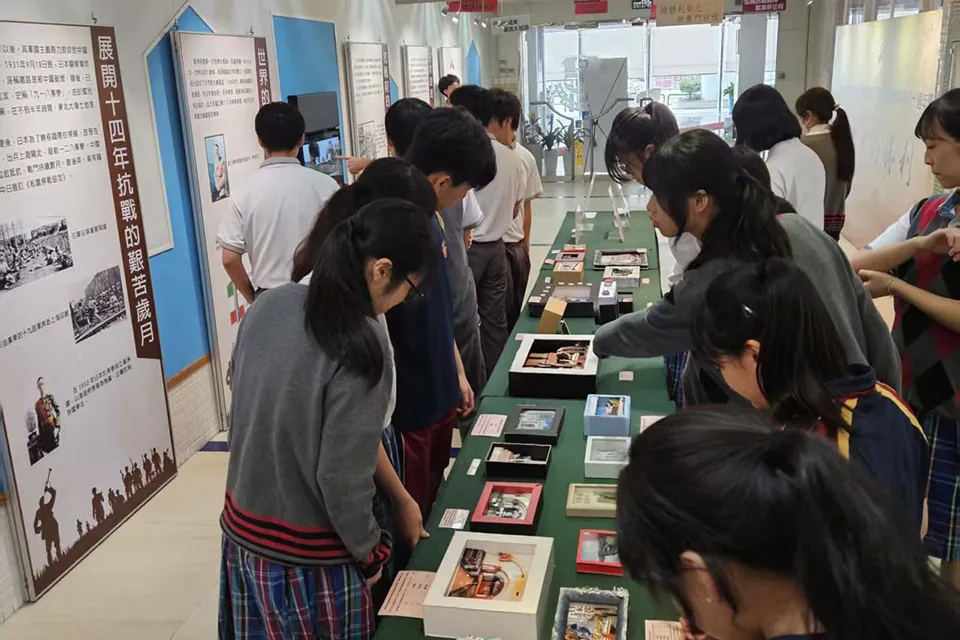 聖保祿學校中國人民抗日戰爭暨世界反法西斯戰爭勝利80周年 歷史展覽─偉大的勝利