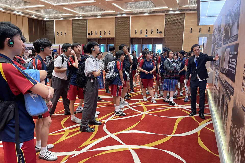 聖保祿學校中國人民抗日戰爭暨世界反法西斯戰爭勝利80周年 歷史展覽─偉大的勝利