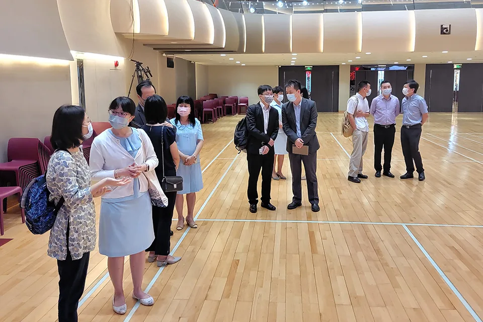復旦大學來訪促交流