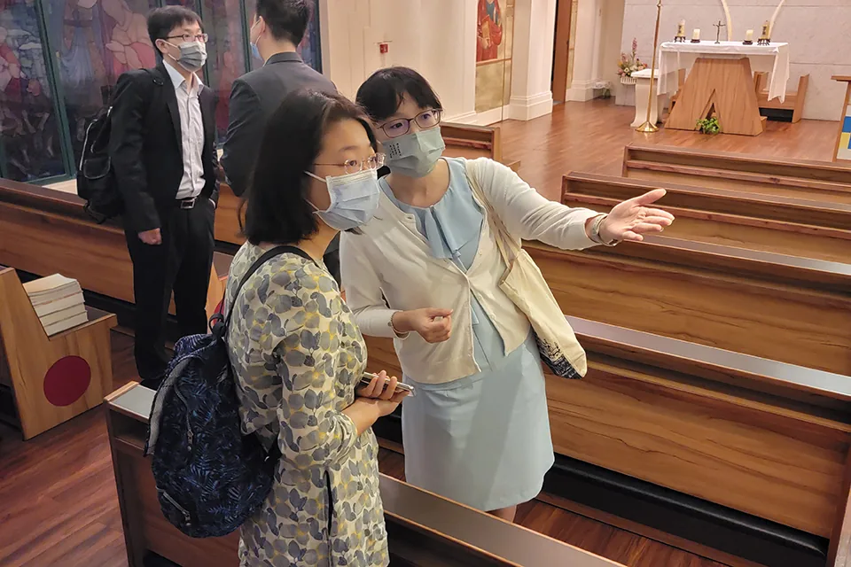 復旦大學來訪促交流