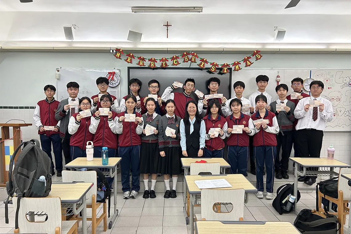 高中同學參加第十六屆澳門青少年外交知識競賽