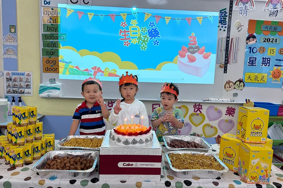 幼稚園9-10月生日會