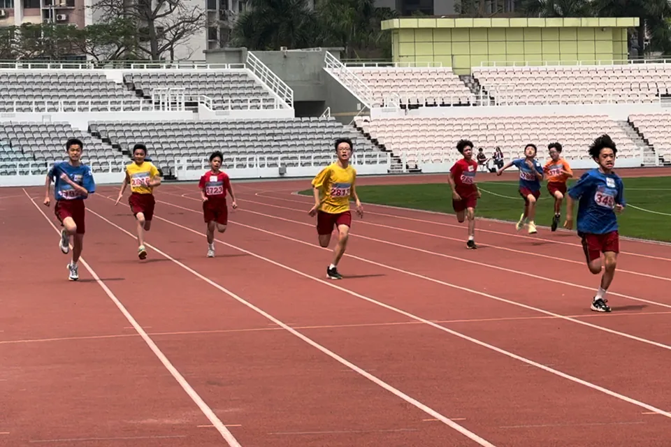 第二十一屆校運會小學組比賽