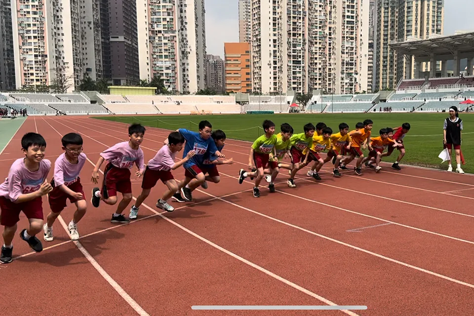 第二十一屆校運會小學組比賽