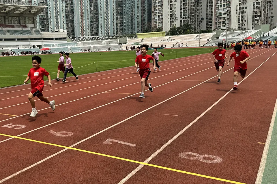 第二十一屆校運會小學組比賽