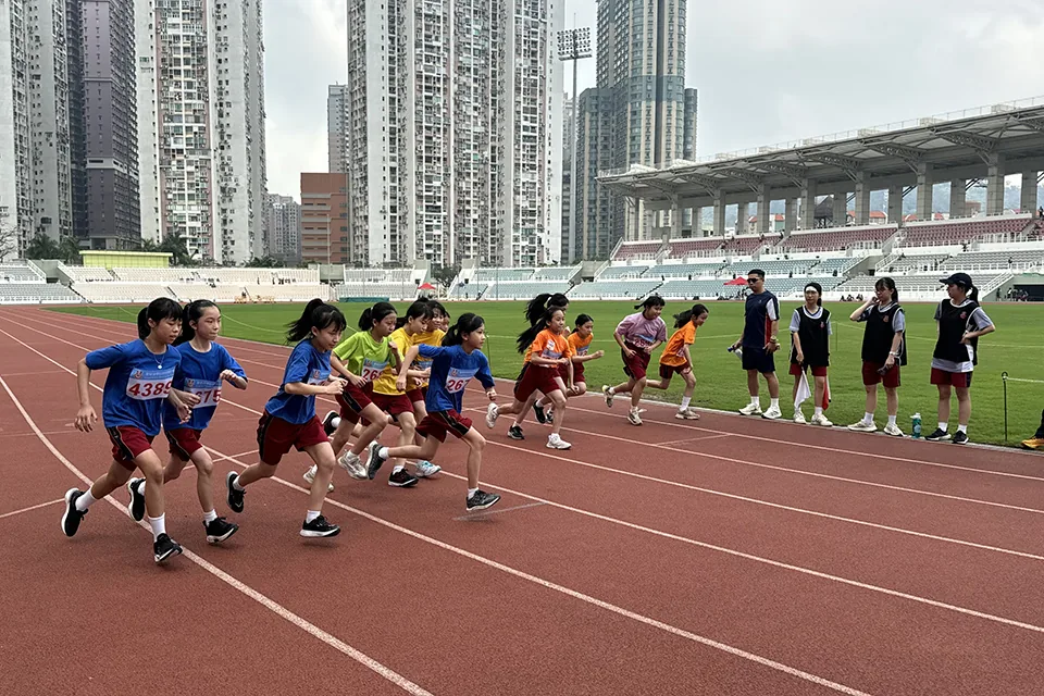 第二十一屆校運會小學組比賽