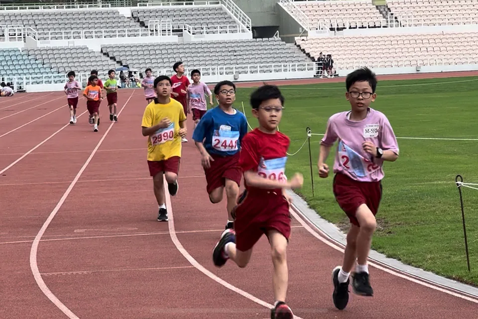 第二十一屆校運會小學組比賽