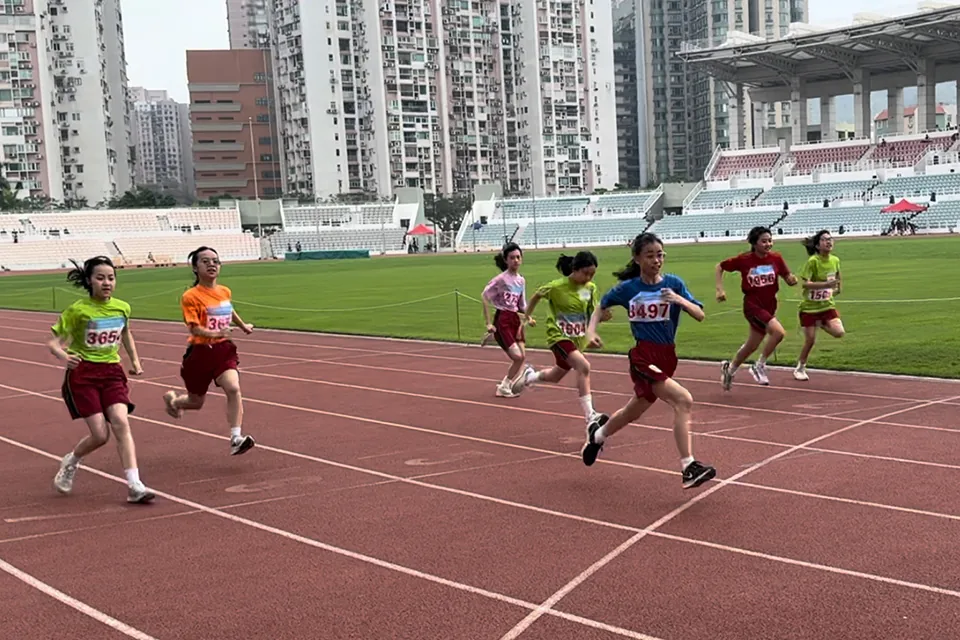 第二十一屆校運會小學組比賽