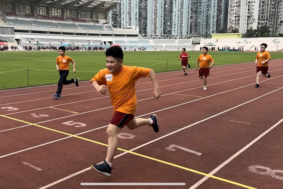 第二十一屆校運會小學組比賽