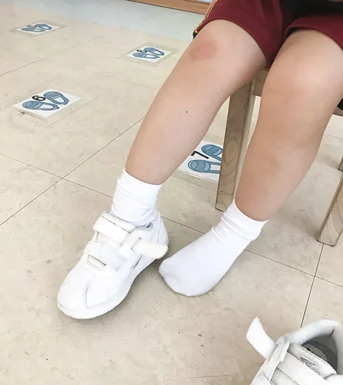 穿鞋的方法