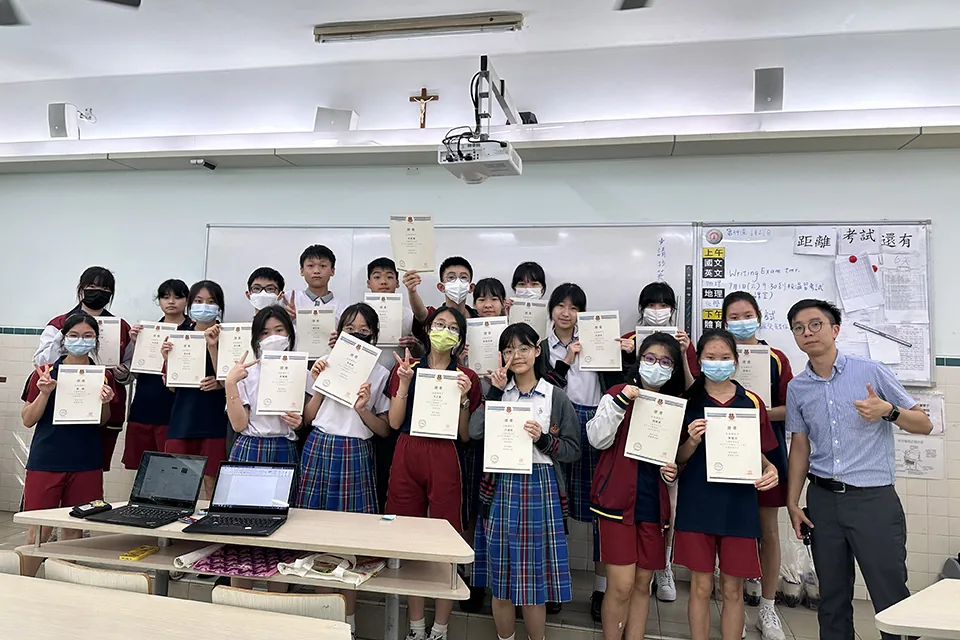 2022-2023學年初中中文科閱讀班提升班順利完成