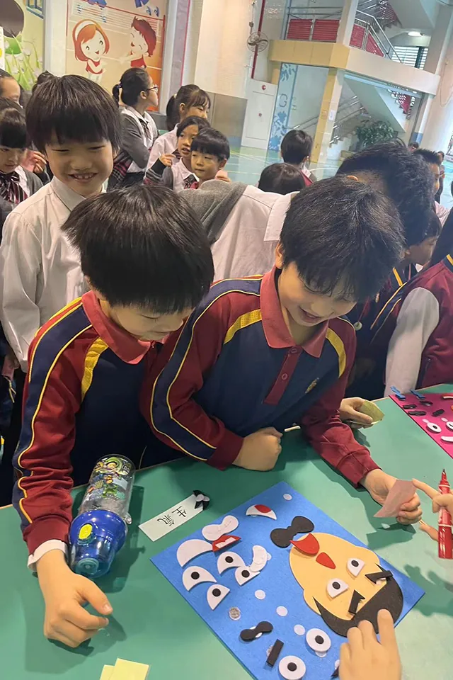 心理健康週--小學「健康生活100分-攤位」