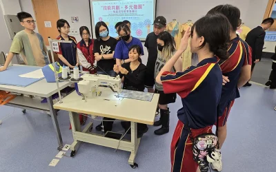 我校高中學生參加理工科職業技術工作坊