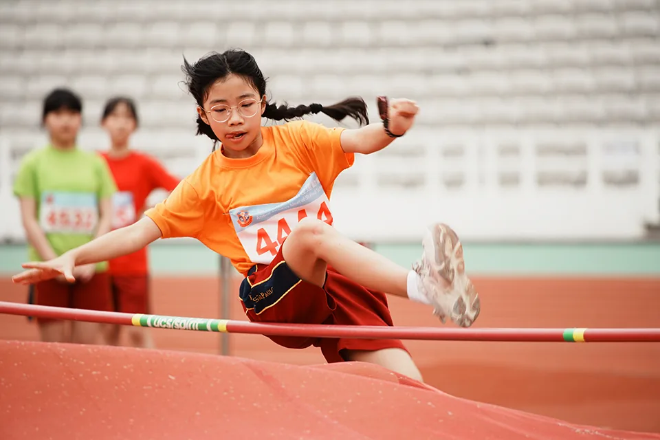 第二十三屆校運會小學組比賽