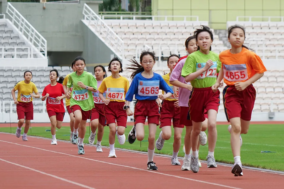 第二十三屆校運會小學組比賽