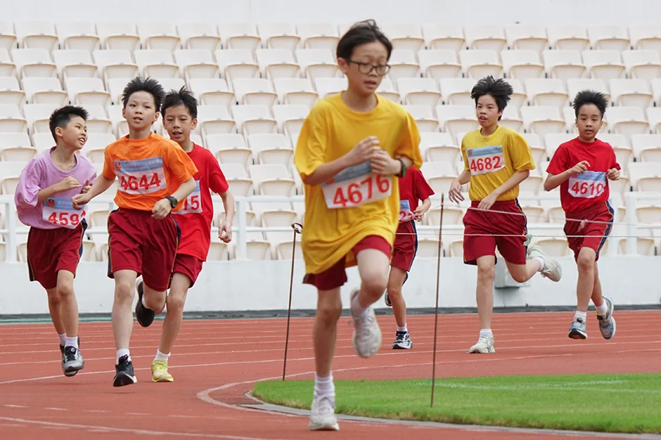 第二十三屆校運會小學組比賽