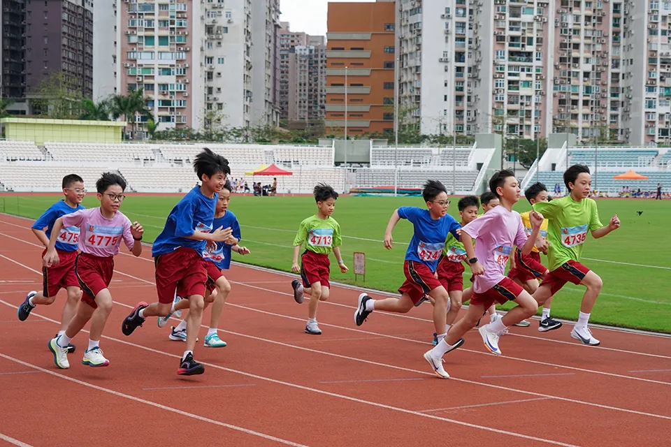 第二十三屆校運會小學組比賽