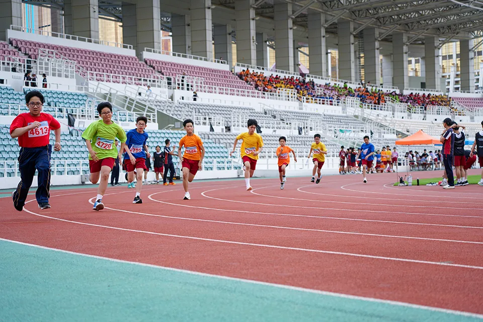 第二十三屆校運會小學組比賽