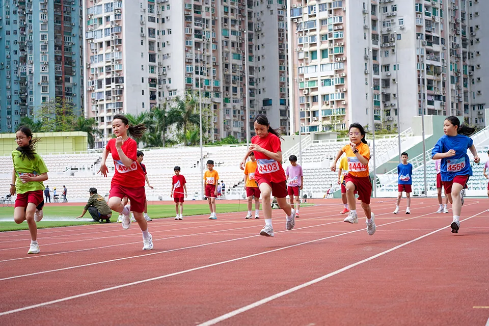 第二十三屆校運會小學組比賽