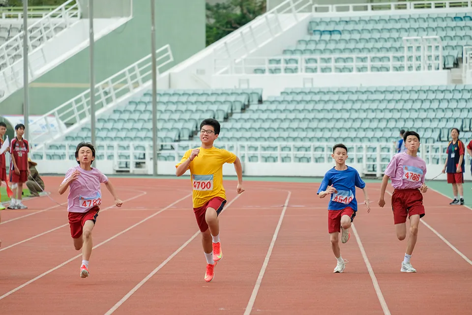 第二十三屆校運會小學組比賽