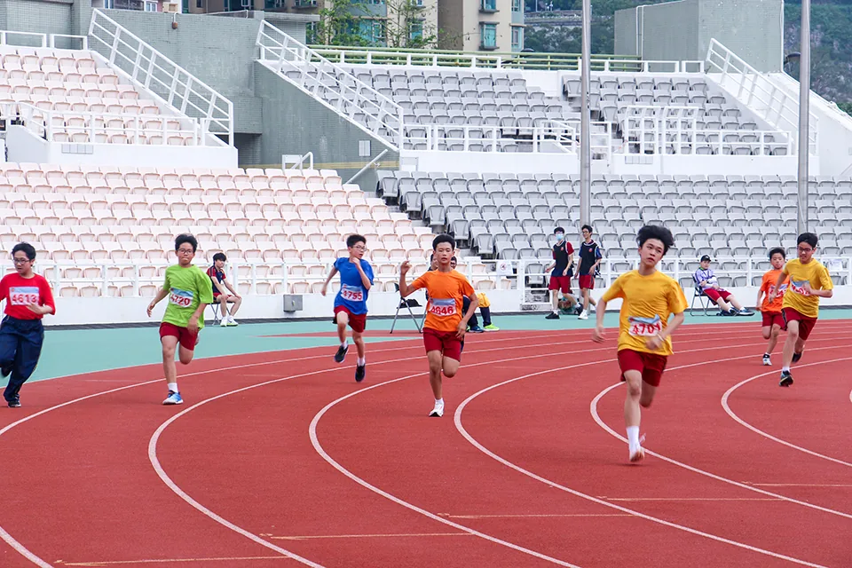 第二十三屆校運會小學組比賽