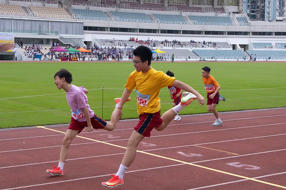第二十三屆校運會小學組比賽