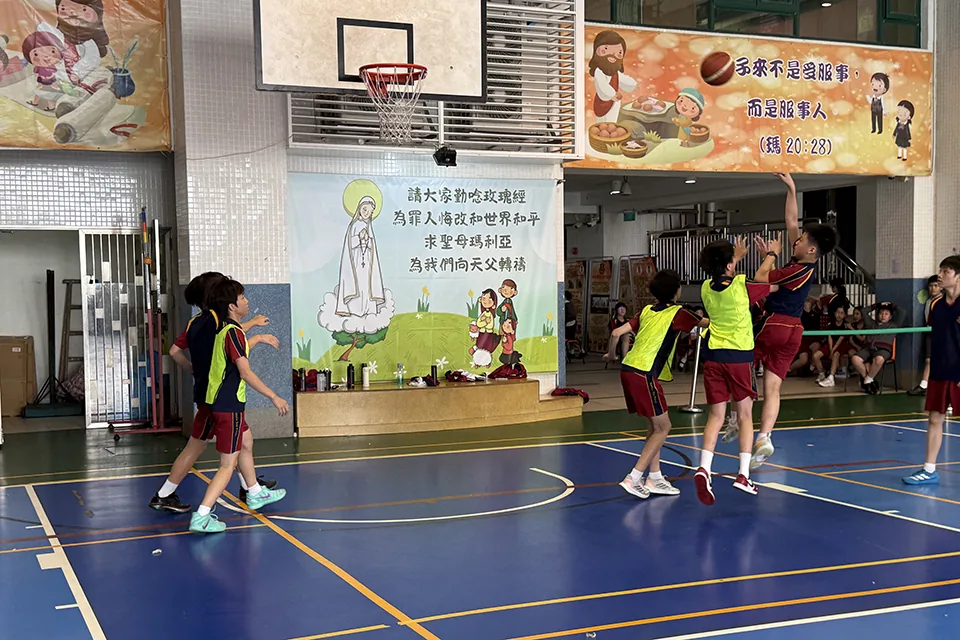 三人班際籃球賽