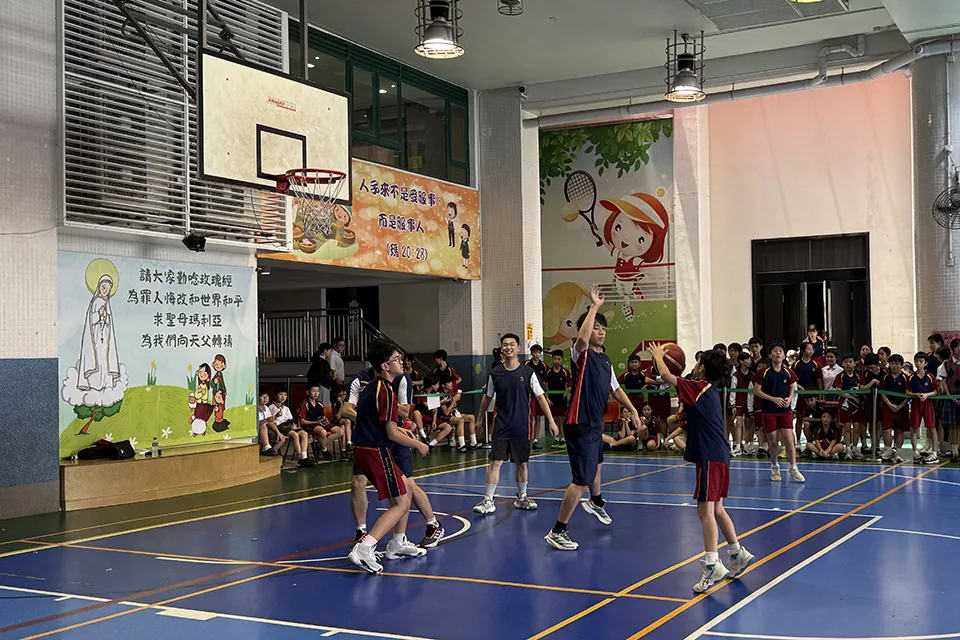 三人班際籃球賽