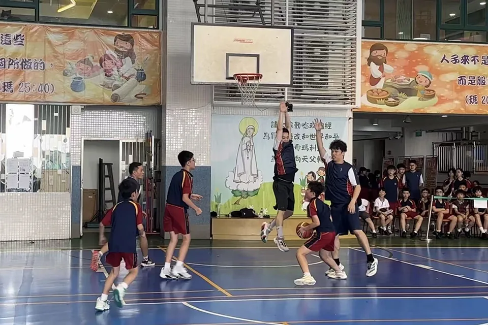 三人班際籃球賽