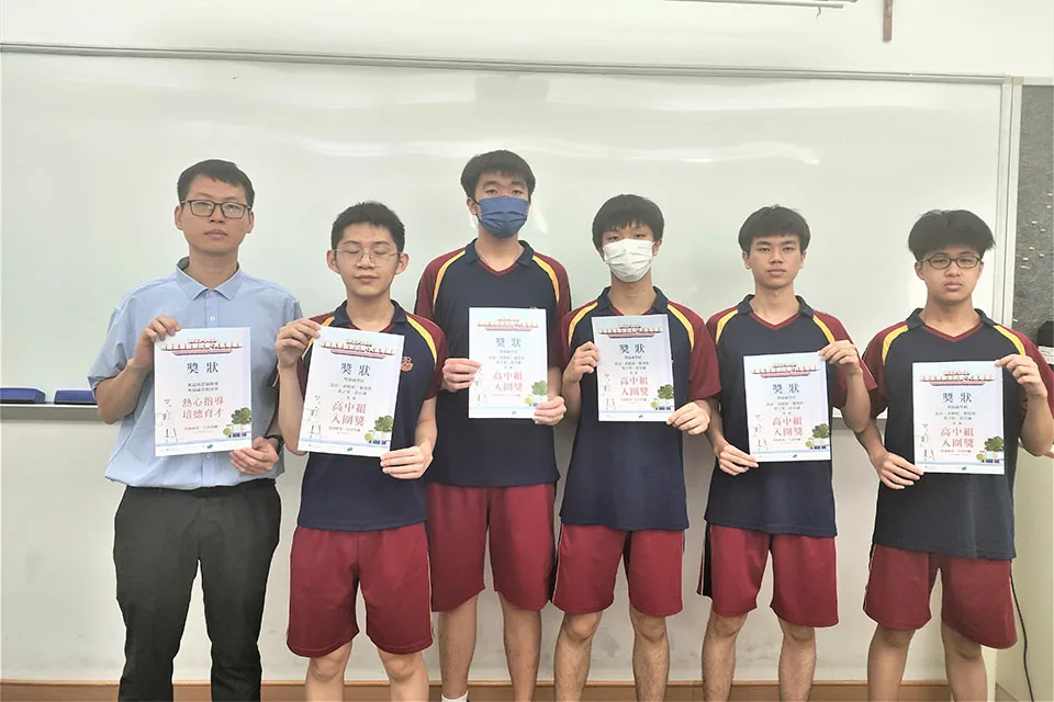 我校學生參力校園氣象監測比賽獲益良多