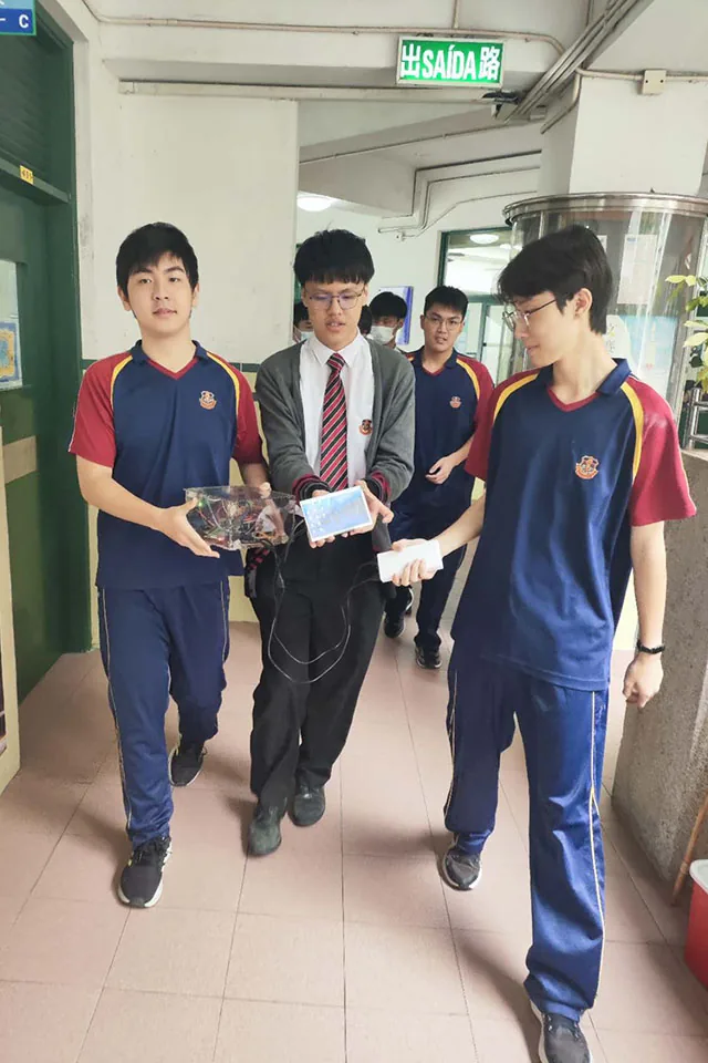 我校學生參力校園氣象監測比賽獲益良多