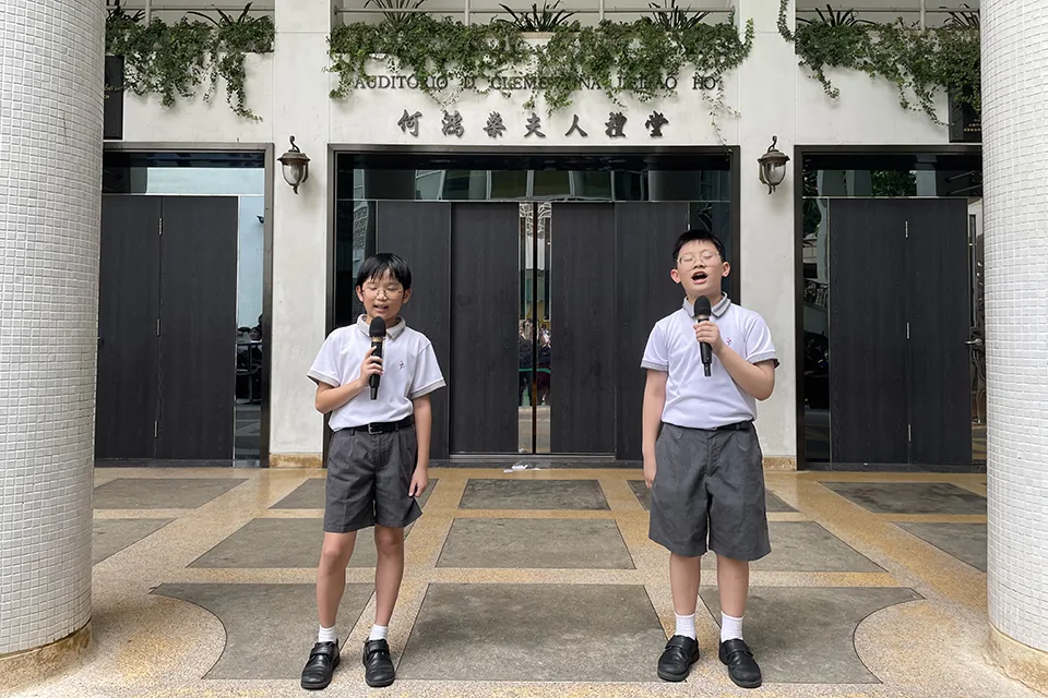 學生校園街頭表演