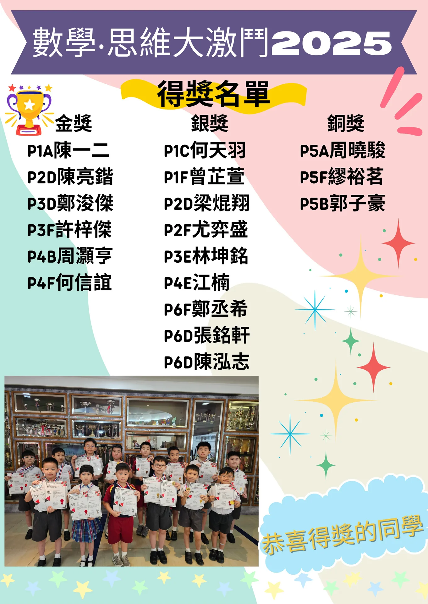 數學·思維大激鬥比賽2025