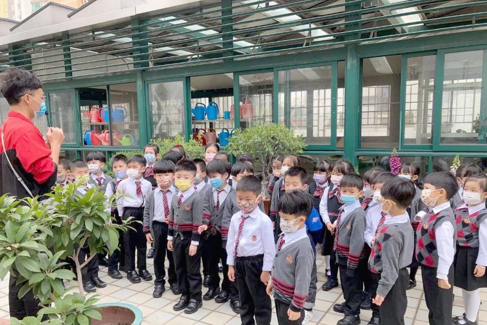 K3參觀學校天台花園