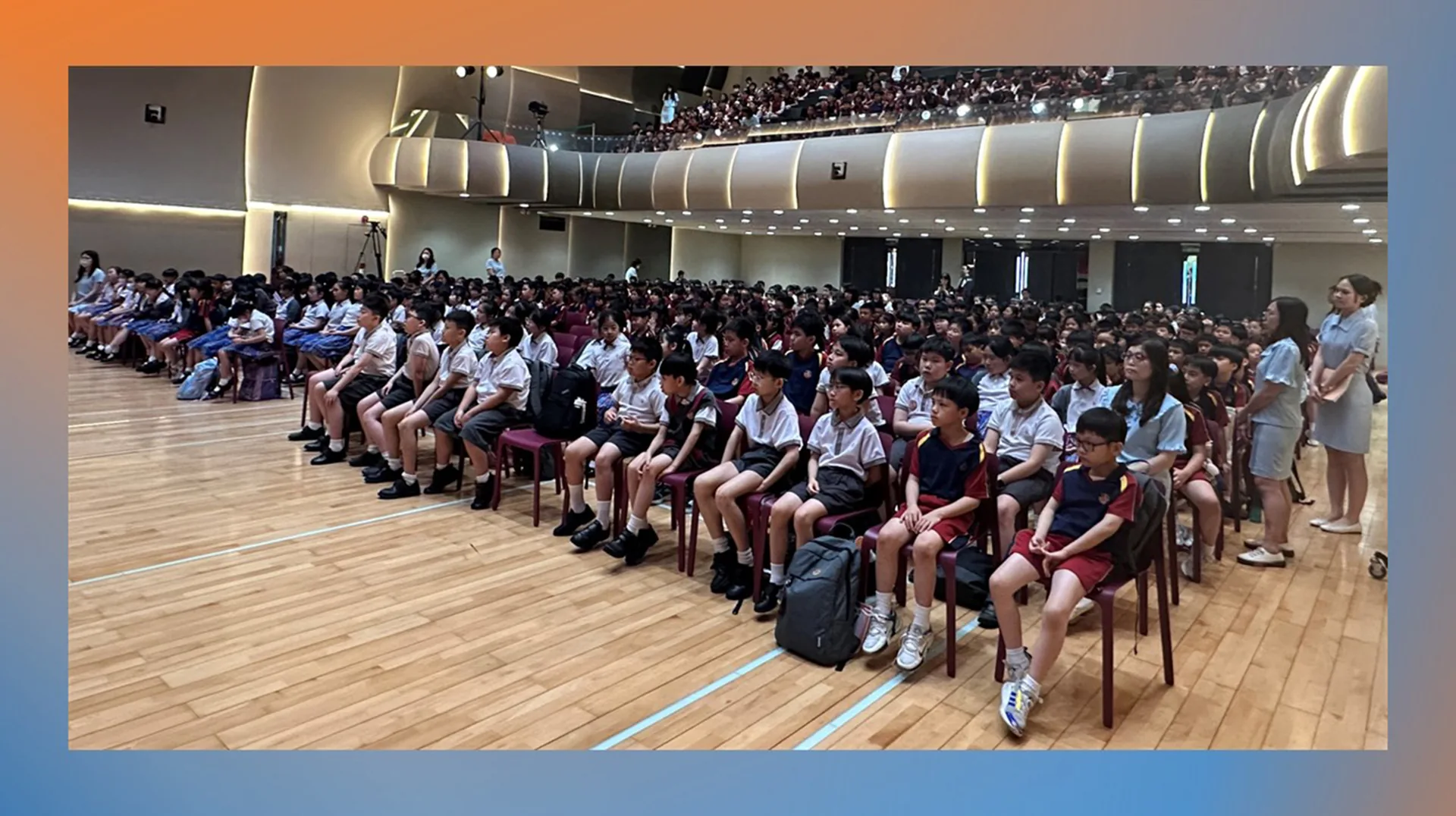 中樂團表演