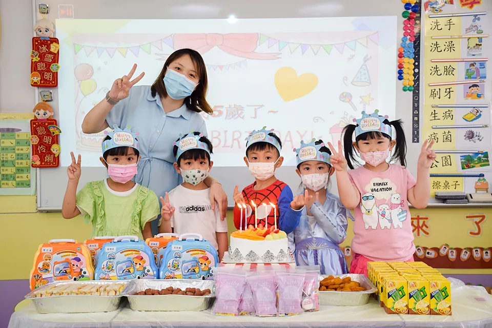 幼稚園3-4月生日會