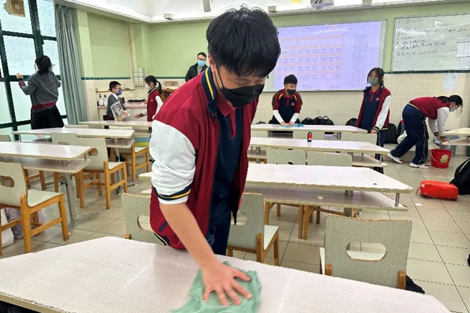 中學清潔活動