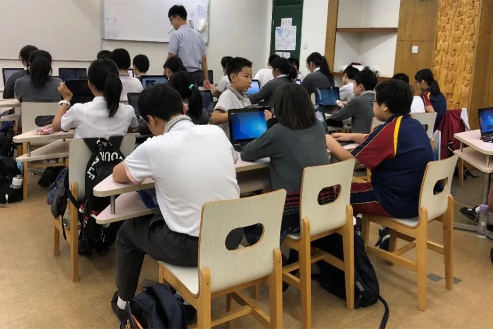 與中山市教學人員同課異構活動