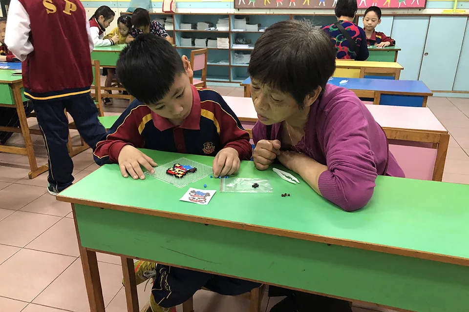 三年級拼豆工作坊