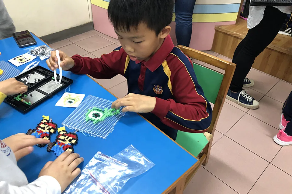 三年級拼豆工作坊