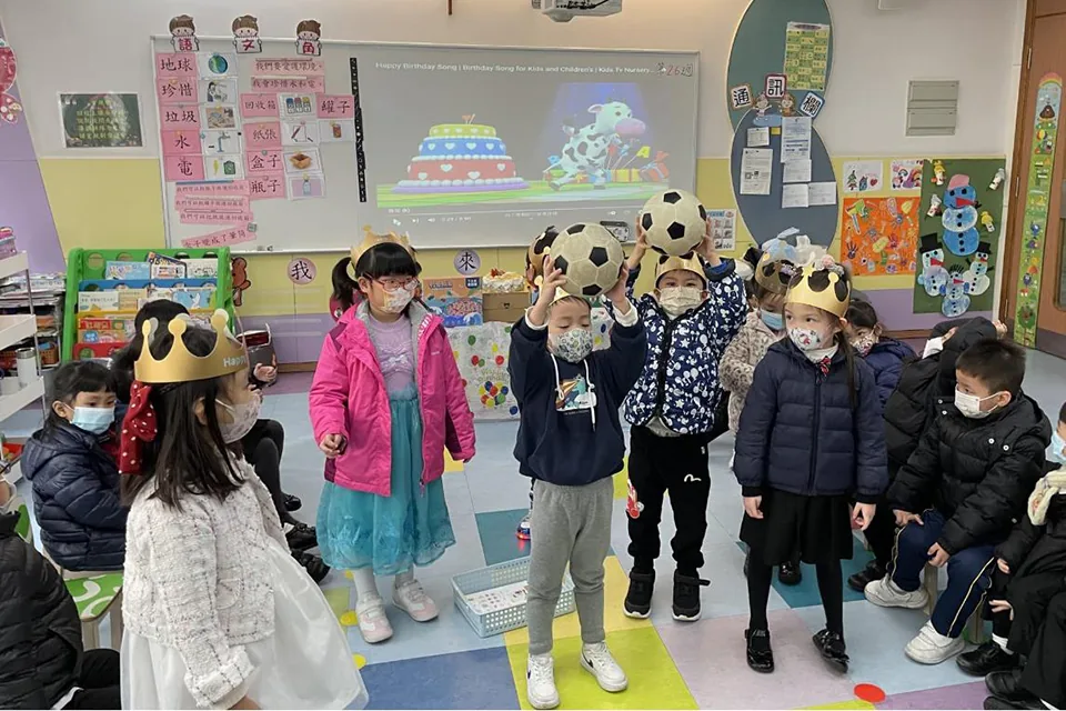 幼稚園1-2月生日會