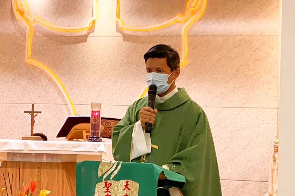 學生彌撒暨第二屆天主教同學會成立