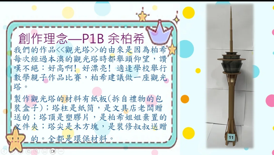 2023-2024數學親子作品比賽