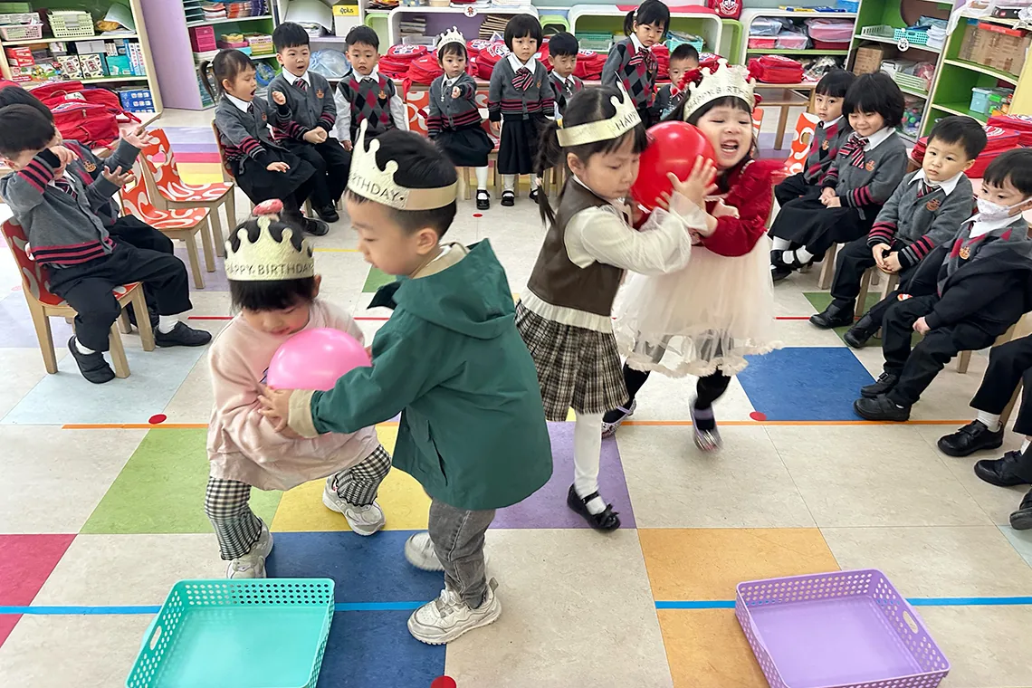 幼稚園1、2月生日會